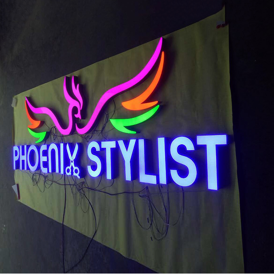 resin led frontlit phoenix stylist - 2