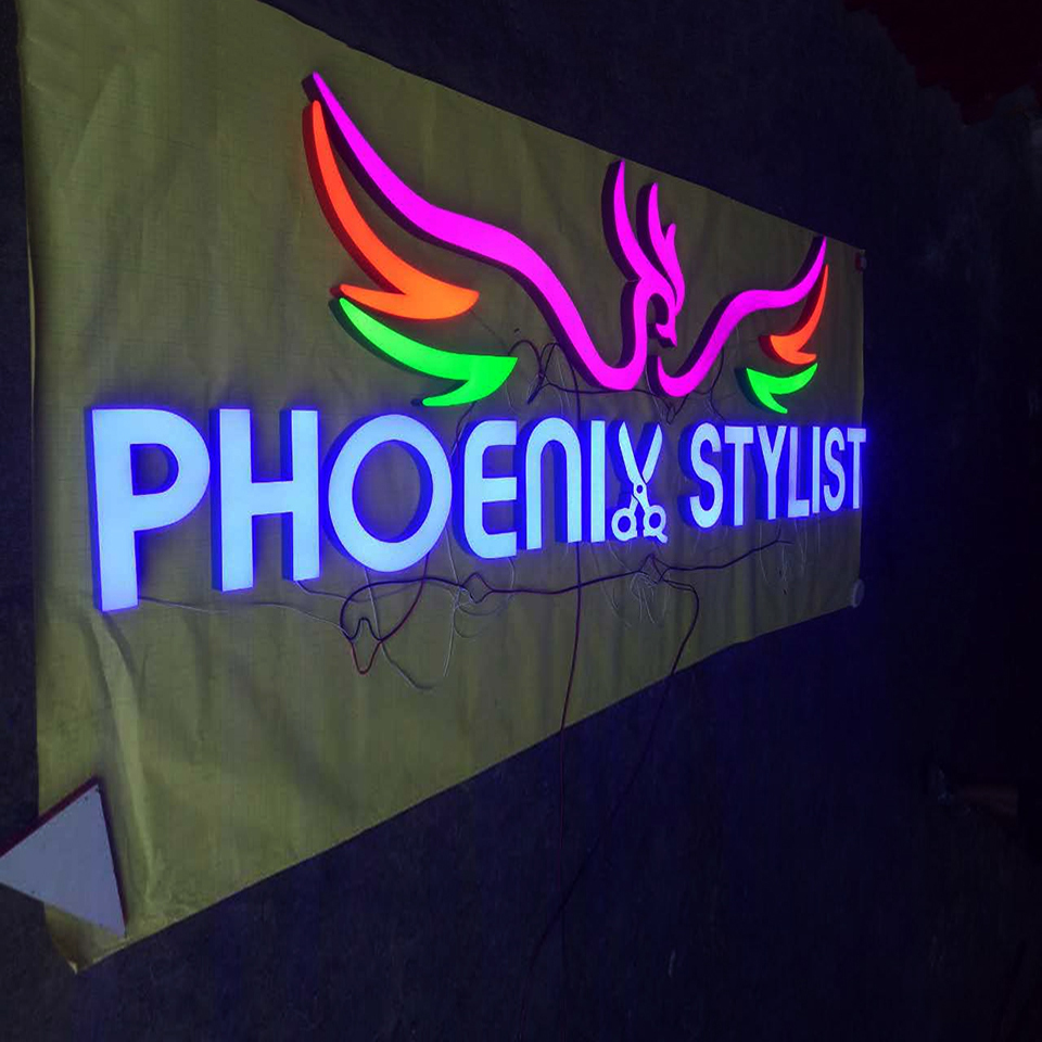 resin led frontlit phoenix stylist - 4